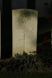 Messines Ridge British Cemetery - Watson, J